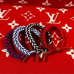 4 brand new braided basketball bracelets 🏀